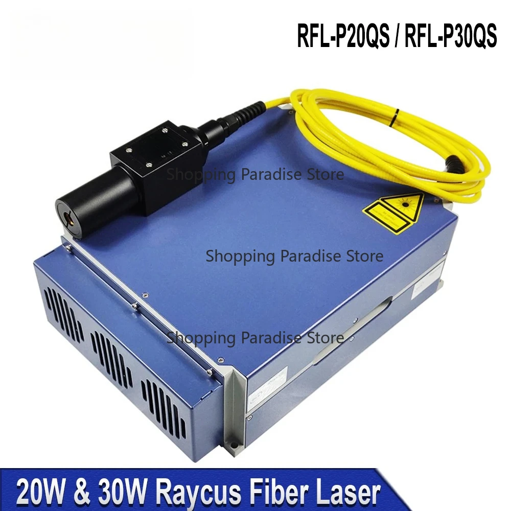 

RFL-P30QS / 50QB Raycus 50W 30W Q-switched Pulse Fiber Laser Source 1064nm Module For Metal Marking and Engraving Machine