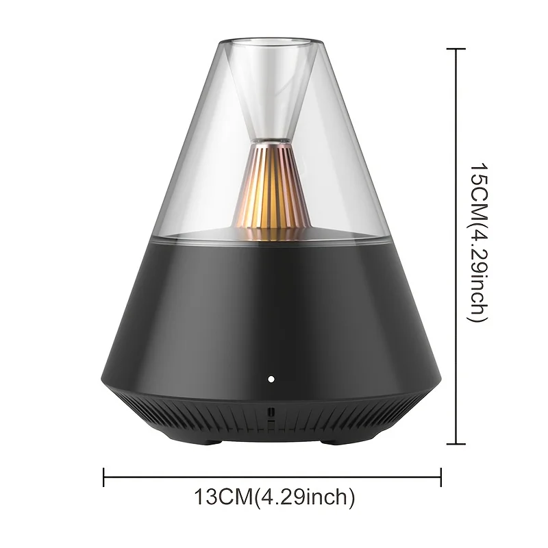 Aroma Diffuser เครื่องทําความชื้นแบบ USB พร้อมไฟกลางคืนสีสําหรับใช้ในชีวิตประจําวัน