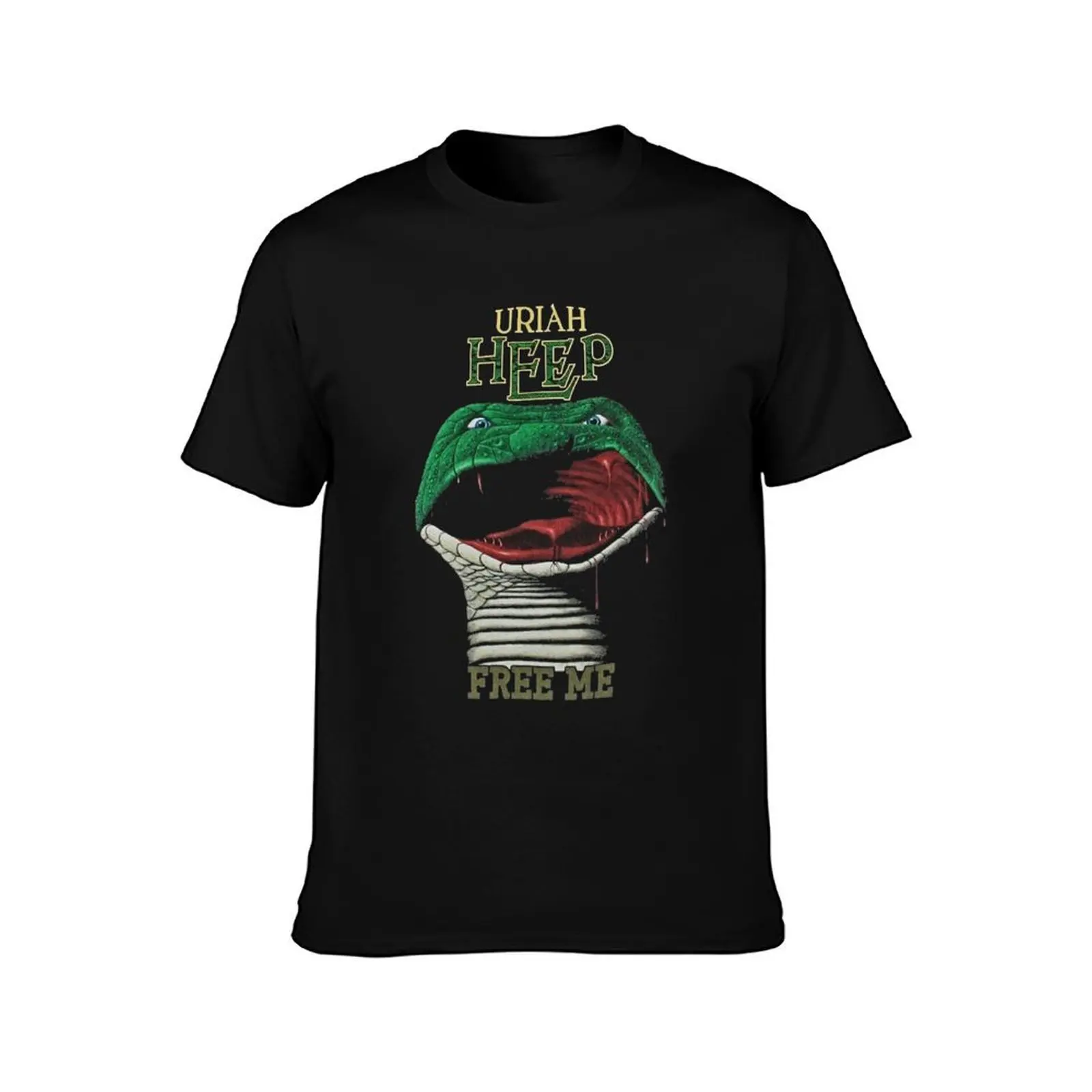 Look at Yourself Uriah Rock Band T-Shirt Summer Casual Cotton Tee Oversized Streetwear Tops Vintage Graphic Print