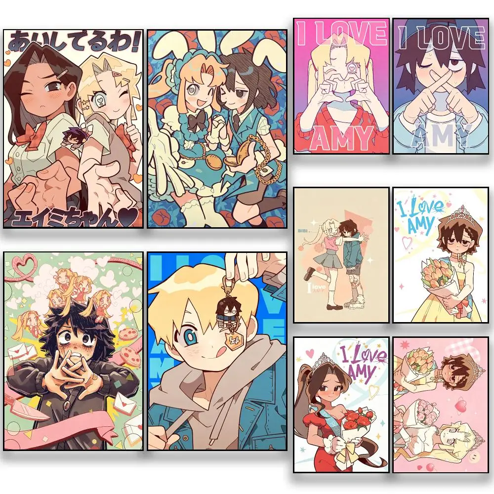 Webtoon Romance I-I LOVE AMY Poster HD Removable Wall Art Gift Bedroom Lounge Dorm Office Gaming Cafe Bars