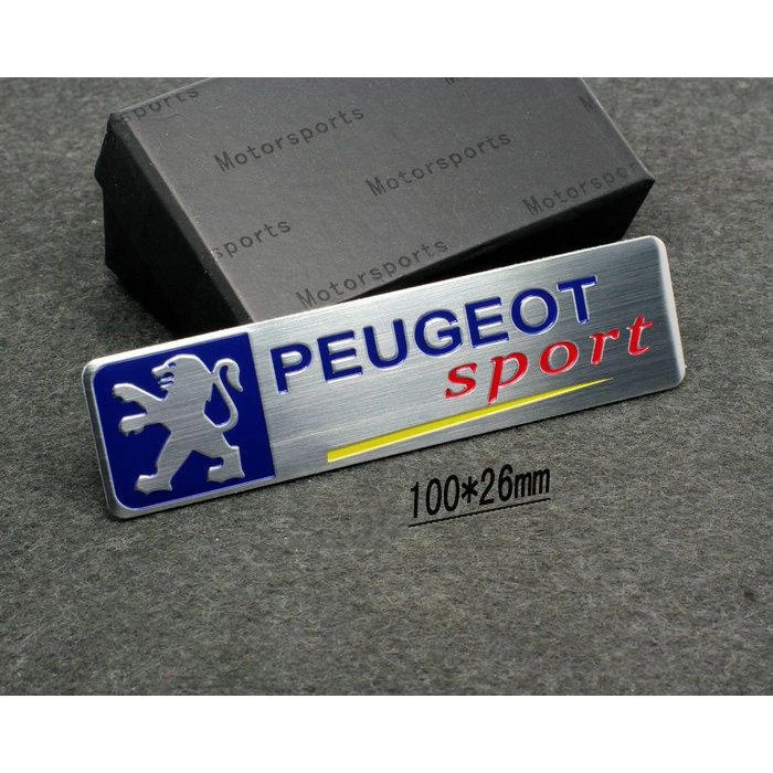 3D Metal Car Body Decoration Stickers For PEUGEOT 308 408 508 5008 301 2008 3008 Exterior Accessories