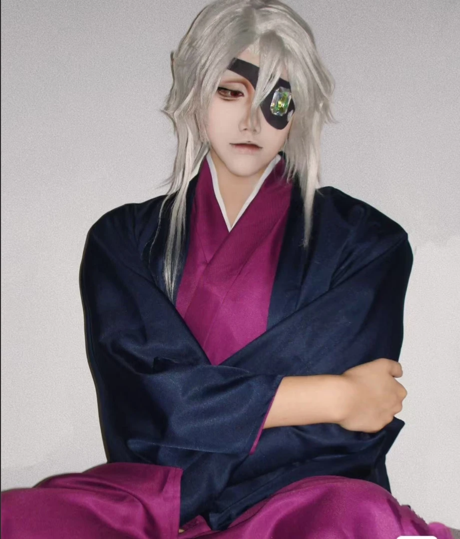 

Cosplay Costume Set for Uzui Tengen Including Wig, Custom Made Outfit