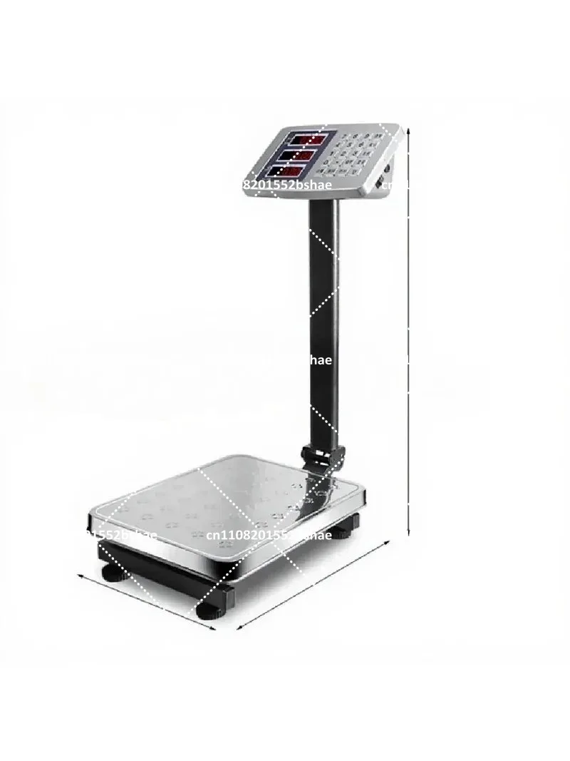 Stainless Steel Waterproof Folding Table 150Kg Electronic 100Kg Commercial Scale