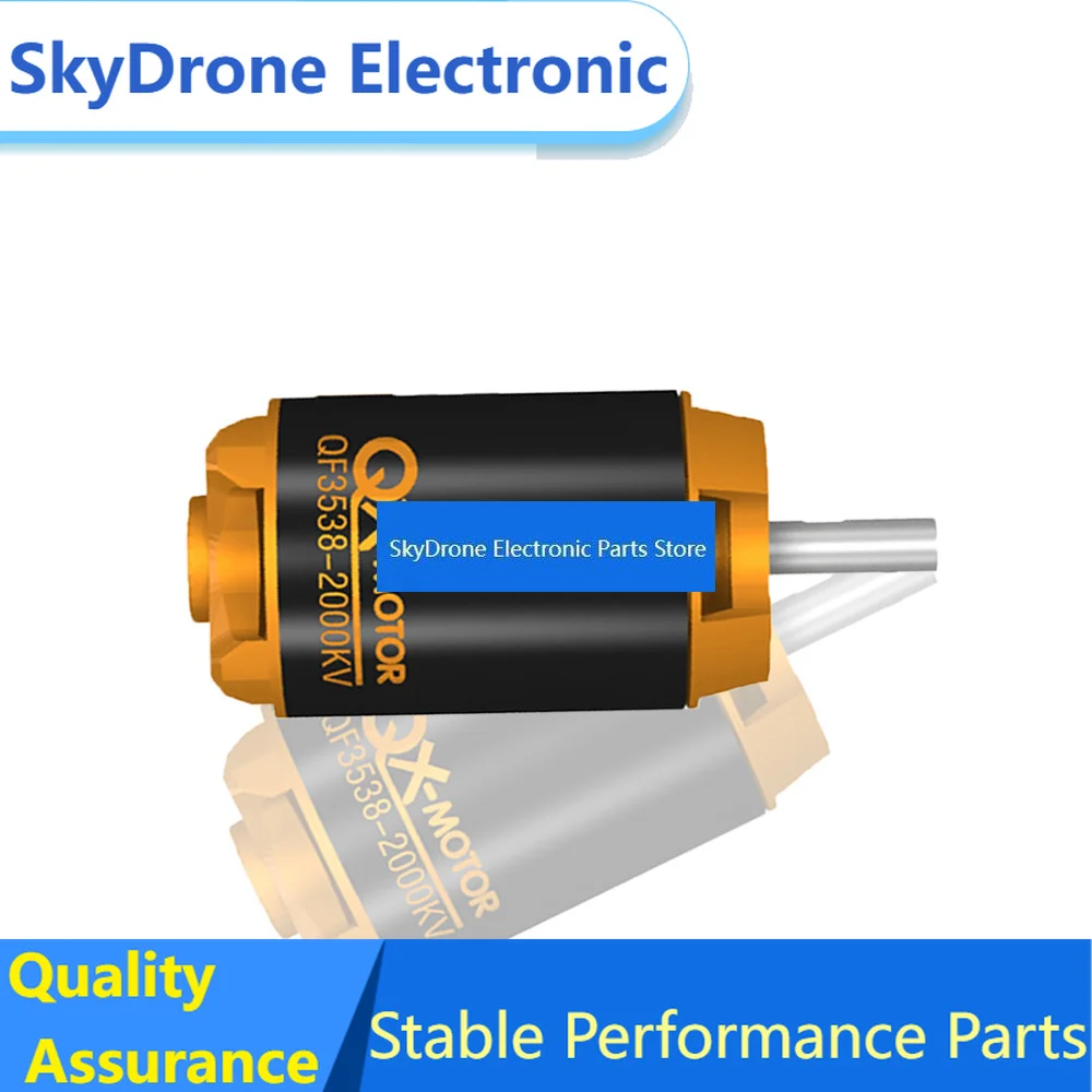 Бесколлекторный двигатель SkyDElQX QF3748/3538 1000KV 2000KV, 80 мм, 12-лопастной вентилятор EDF для моделей самолетов и игрушек