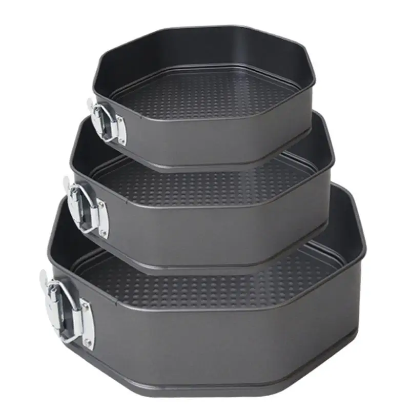 

Cake Molds With Removable Bottom 3pcs Nonstick Chocolate Cake Pan Bakeware Set Kitchen Bakeware For Cheesecake Yogurt Cake