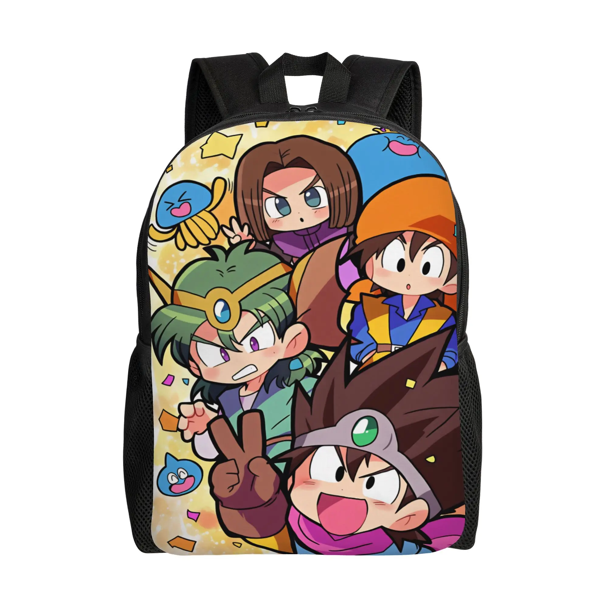 Dragon Quest Slime  Backpack  Kawaii Backpacks Boy Girl Sport Print School Bags Custom Rucksack