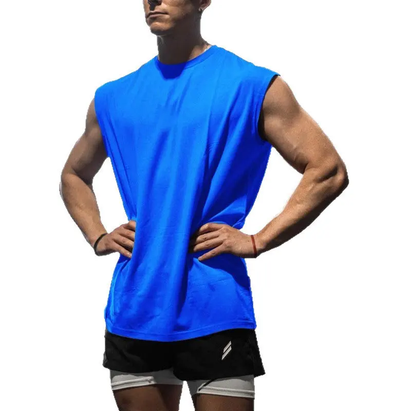 2024 Newest Summer Gym Vest High Quality Mesh Shirt Sleeveless T-shirts Men Tank Tops Basketball Running Fitness Sports Vest Men