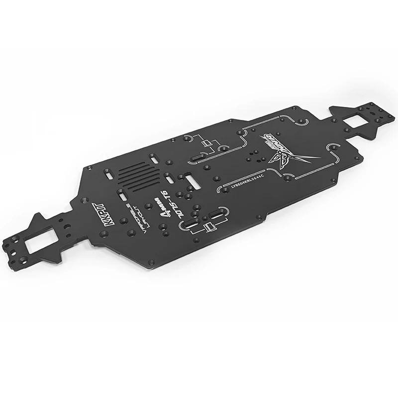 KKPIT-KRL-Alu CNC 7075-T6 4mm Chassis-33047