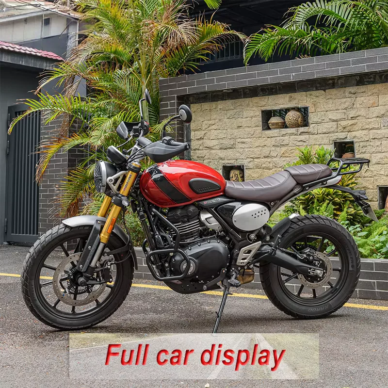 For Triumph Speed 400 Scrambler400X Rear Rack Tail Luggage Carrier Modified Bike Storage Solution for Motorcycles