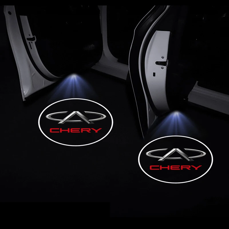 

Car Door LED HD Welcome Courtesy Shadow Projector Lamp Logo Light For CHERY BLOSSOM FLOWER TIGGO 3 4 5 7 PRO 8 Tengo Fulwin 2