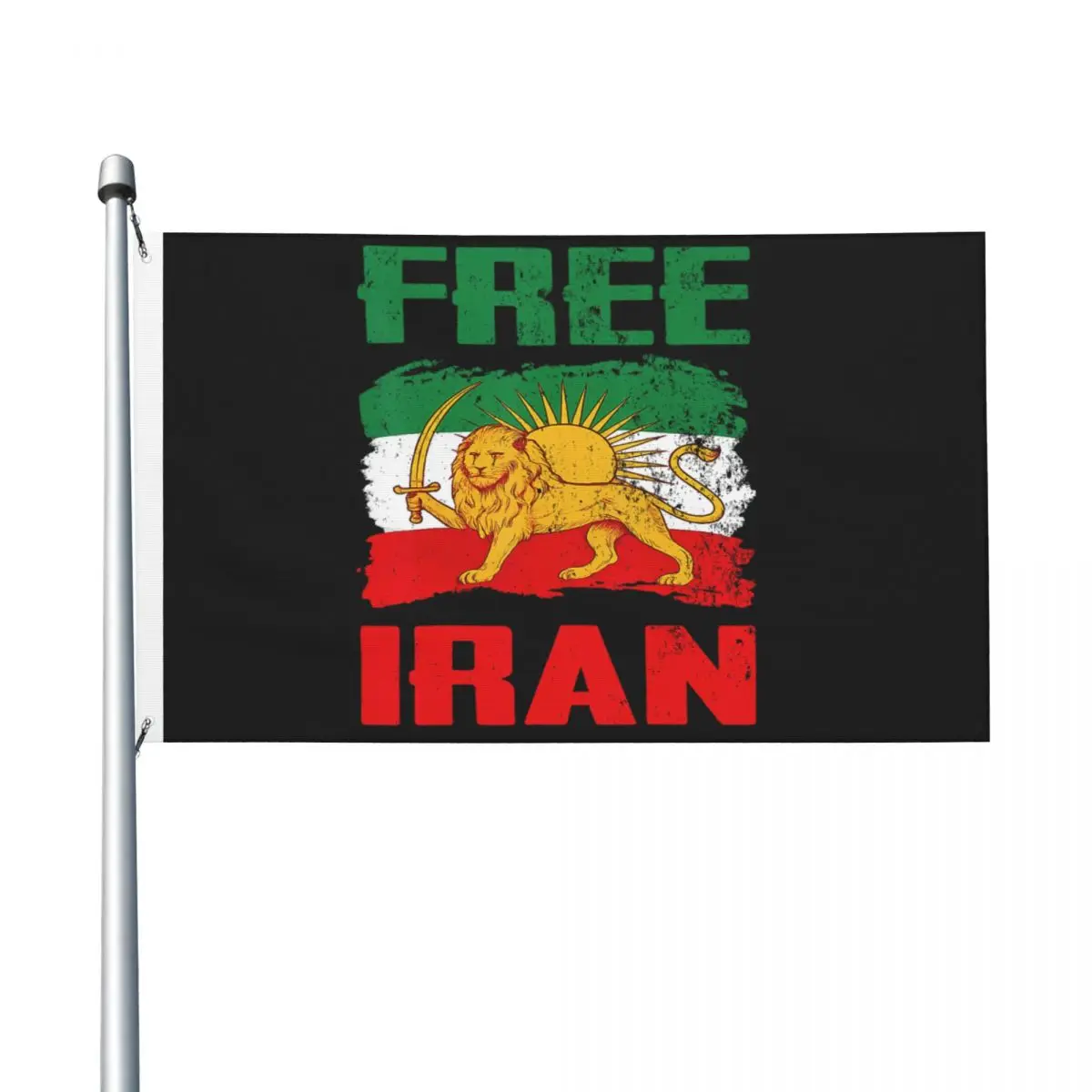 3X5 Ft Iran Flag Li…