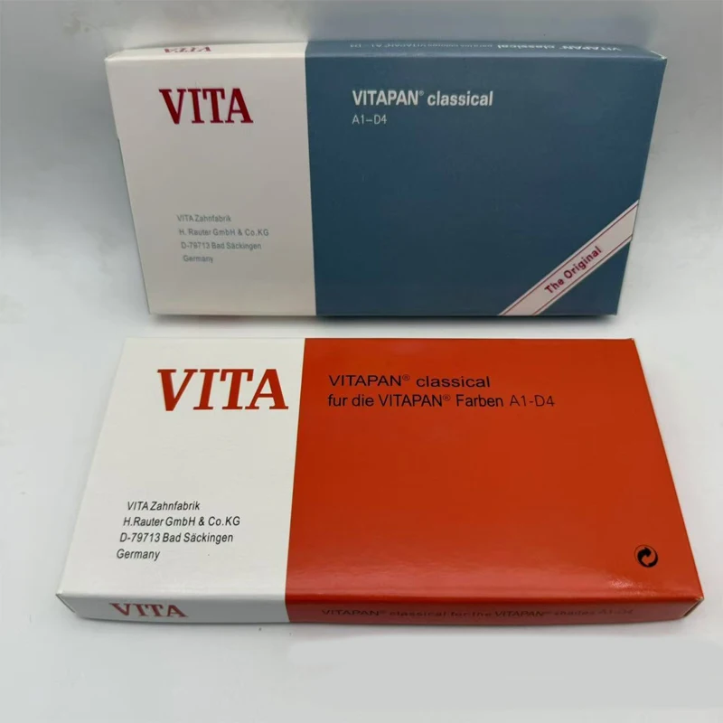 Tandheelkunde Vita16 kleur esthetisch kleurenpalet Kleurvergelijkingsgereedschap voor tandheelkunde Tandmodel Colorimetrische plaat