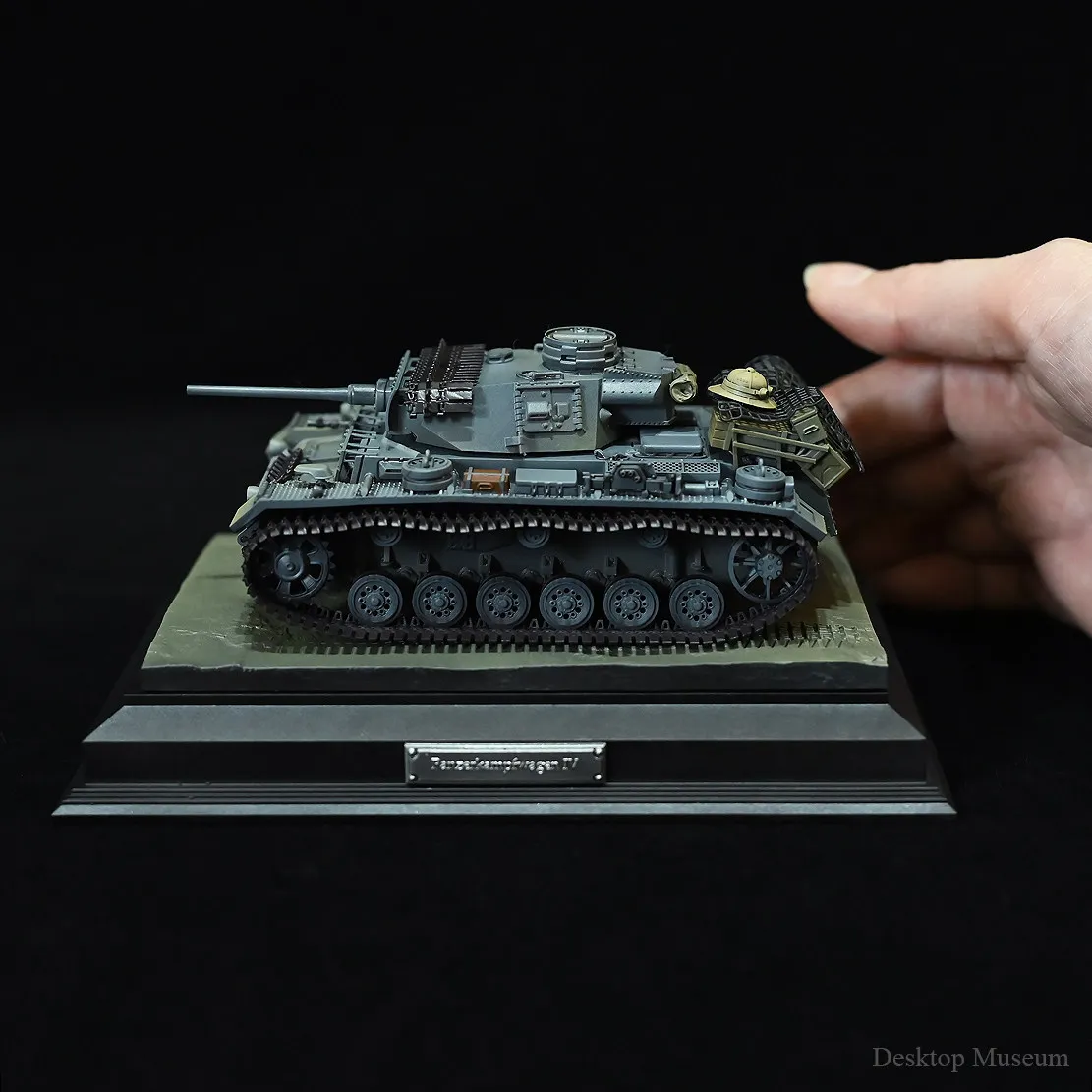 75mmフルハイト（戦車模型装飾品）デスクトップ装飾完成品モデル-ltcp-497