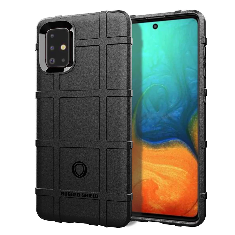 Shockproof Silicone Soft Cover for Samsung A71 Galaxy a71 4g Anti Knock Shield Case for Galaxy A71 5G Armor Matte Rubber Cases