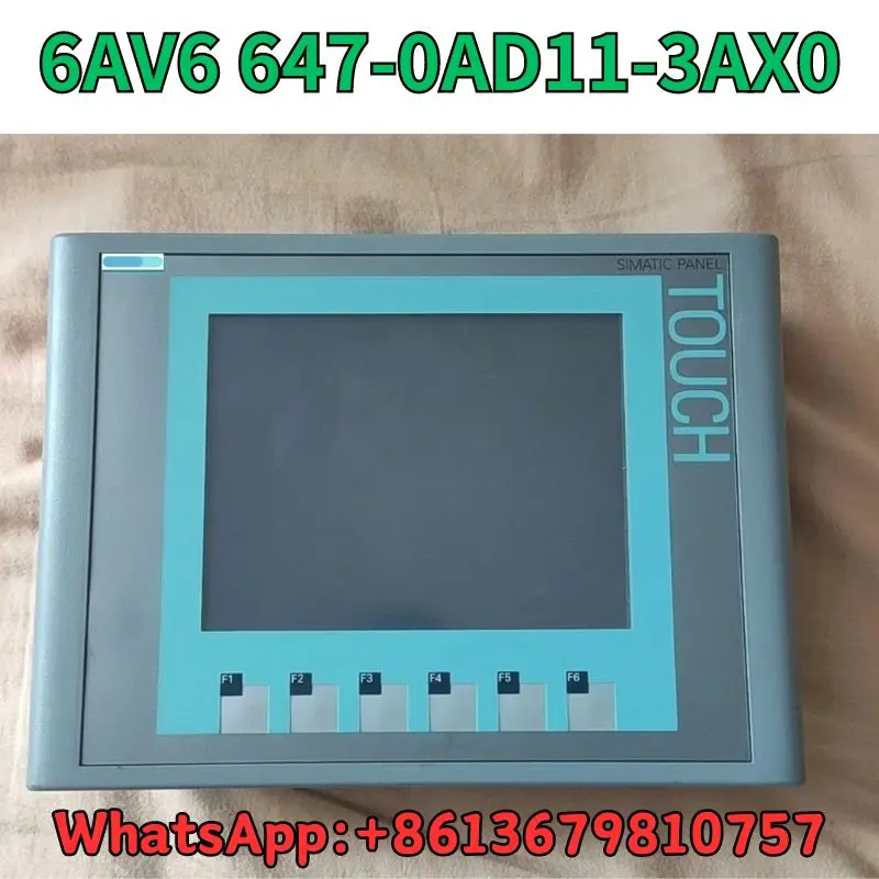 

Used Touch screen 6AV6 647-0AD11-3AX0 test OK Fast Shipping