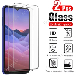 2PCS Tempered Glass For ZTE Blade A34 A35 A51 Lite A52 A53 Pro A53+ Plus A54 A55 A71 A72 4G A73 A75 5G Screen Protector Film