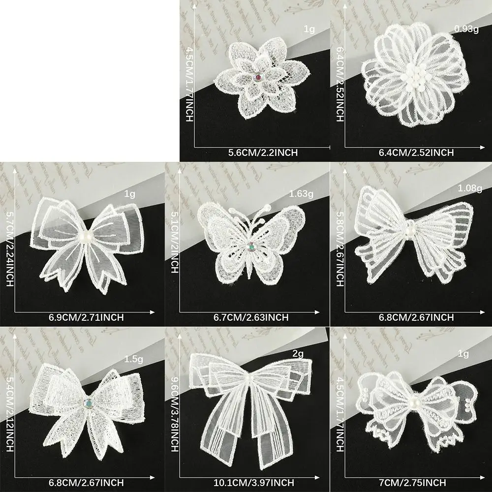 Sew-on Embroidery Patch Heart Strawberry Clothing Badge Accessories Embroidered Fabric Patch Special-shaped Clothing Badge Patch