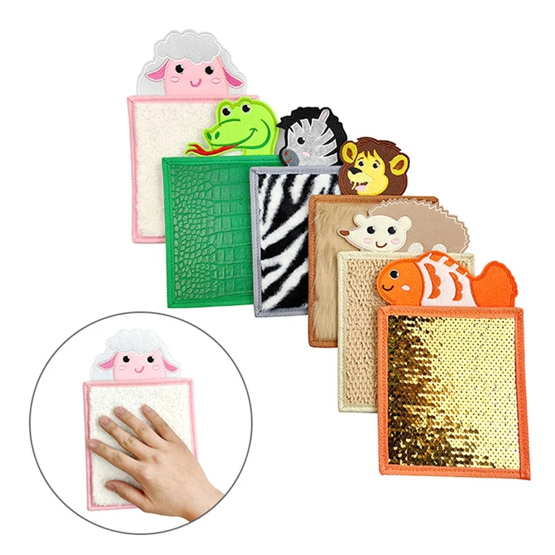 Sensorische Matten Tier Thema sensorische Fliesen sortiert strukturierte sensorische Wände Panel sensorische Störung Spielzeug