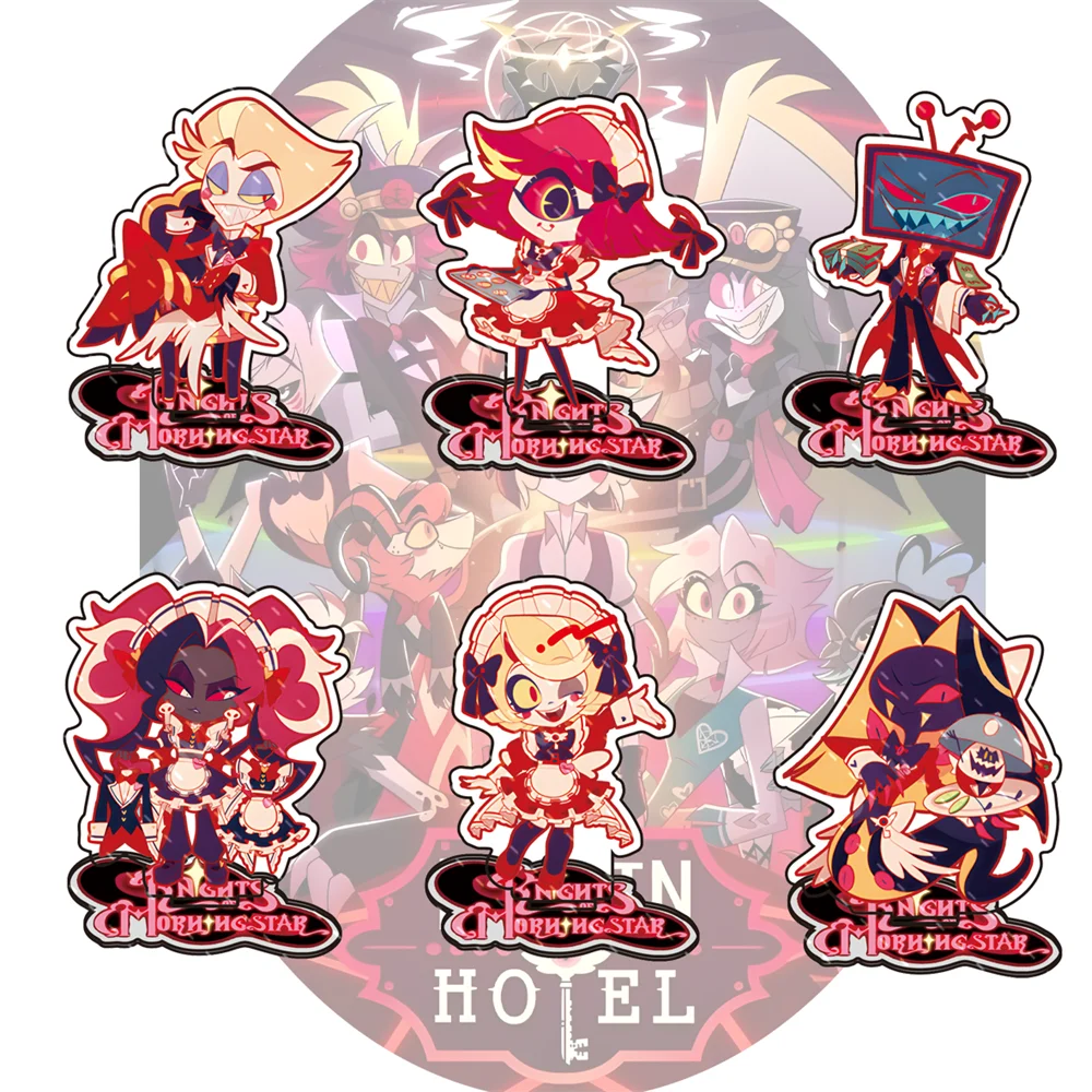 أنيمي هازبين فندق 2 10 سنتيمتر الاكريليك حامل شارلوت/الايستور منضدية الزينة اكسسوارات ديكور الهدايا منتجات رائعة