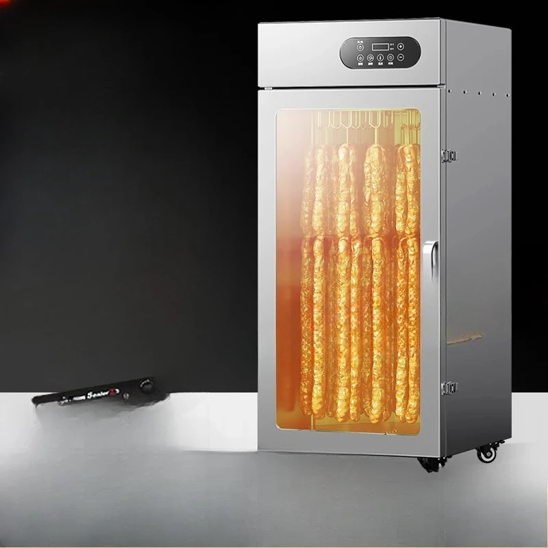 

Rotary smoked merchant food sausage bacon dryer beef chicken duck fish and shrimp air dryer