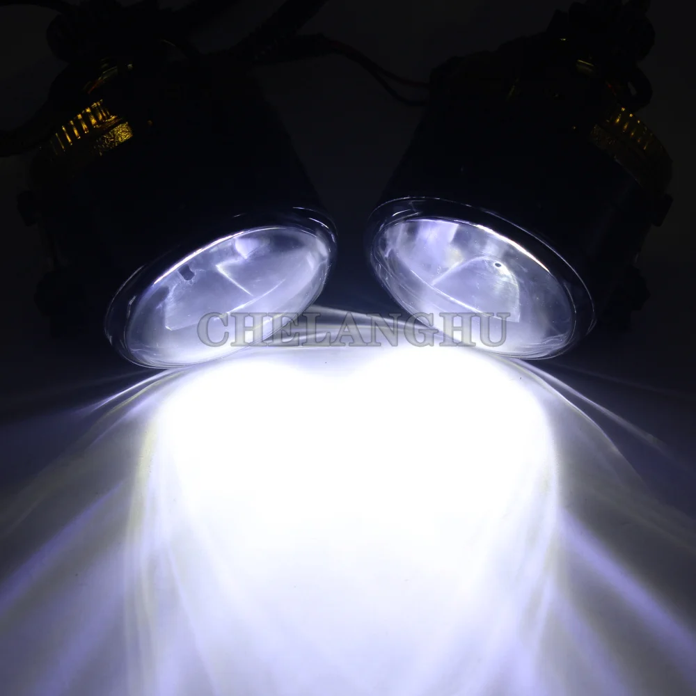 Światła samochodowe do VW Golf 5 V MK5 R32 2004 2005 2006 2007 2008 2009 Car-styling Przednie światła przeciwmgielne LED / Osłona grilla / Przewody — zdjęcie 4