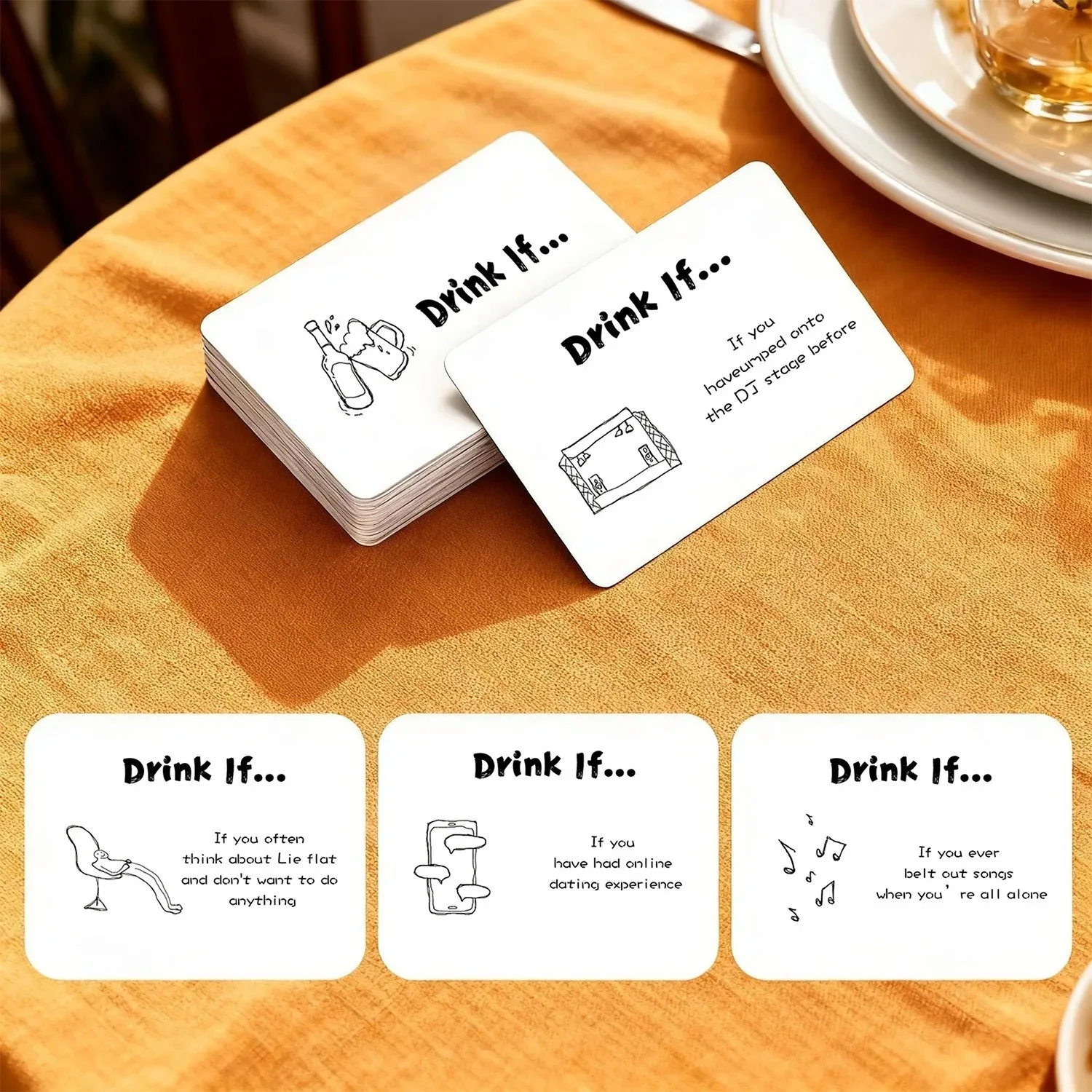 드링크 이프 게임 카드 재미있는 파티 음주 게임 질문  - Party Games Questions For Adults 리뷰 및 가격