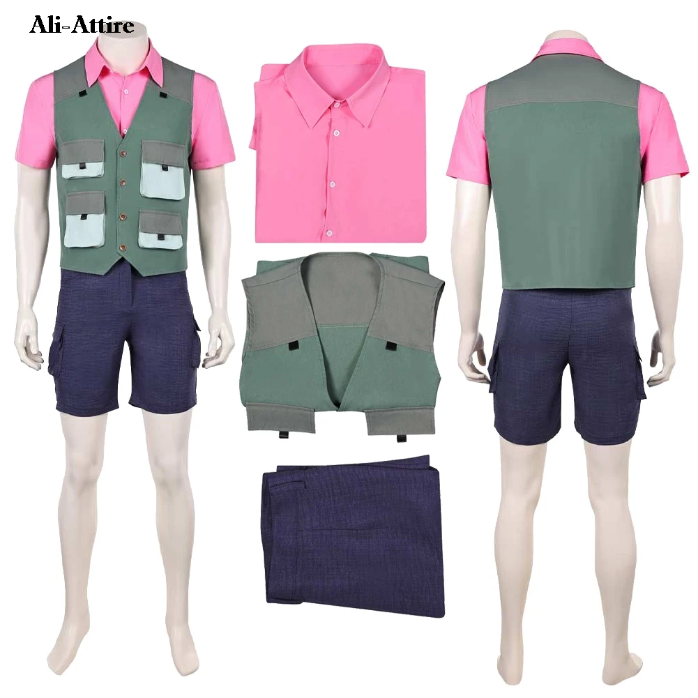 

Cartoon Zoo Cosplay NIBBLES Shirt Pants Vest Clothes Men Adult Party Disguise Halloween Costume Carnival Roleplay Outfit Suits