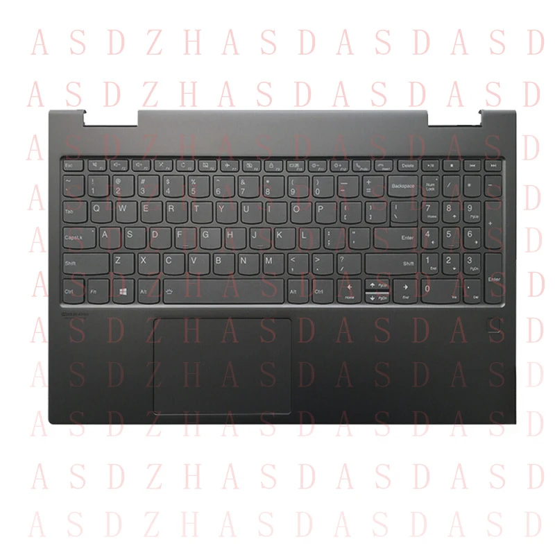 Z  5CB0U43820 For Lenovo Yoga C740-15IML 81TD Palmrest w/ Backlit Keyboard Touchpad