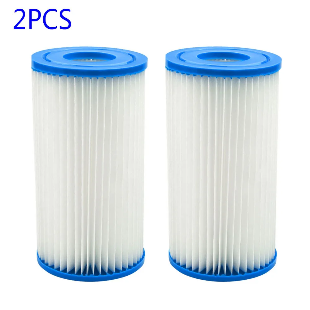 Replacement Filter Cartridges 2 Pack for Intex For Easy Set Pool Type A or C with 29002E 58603E 58604E 56635E 56636E