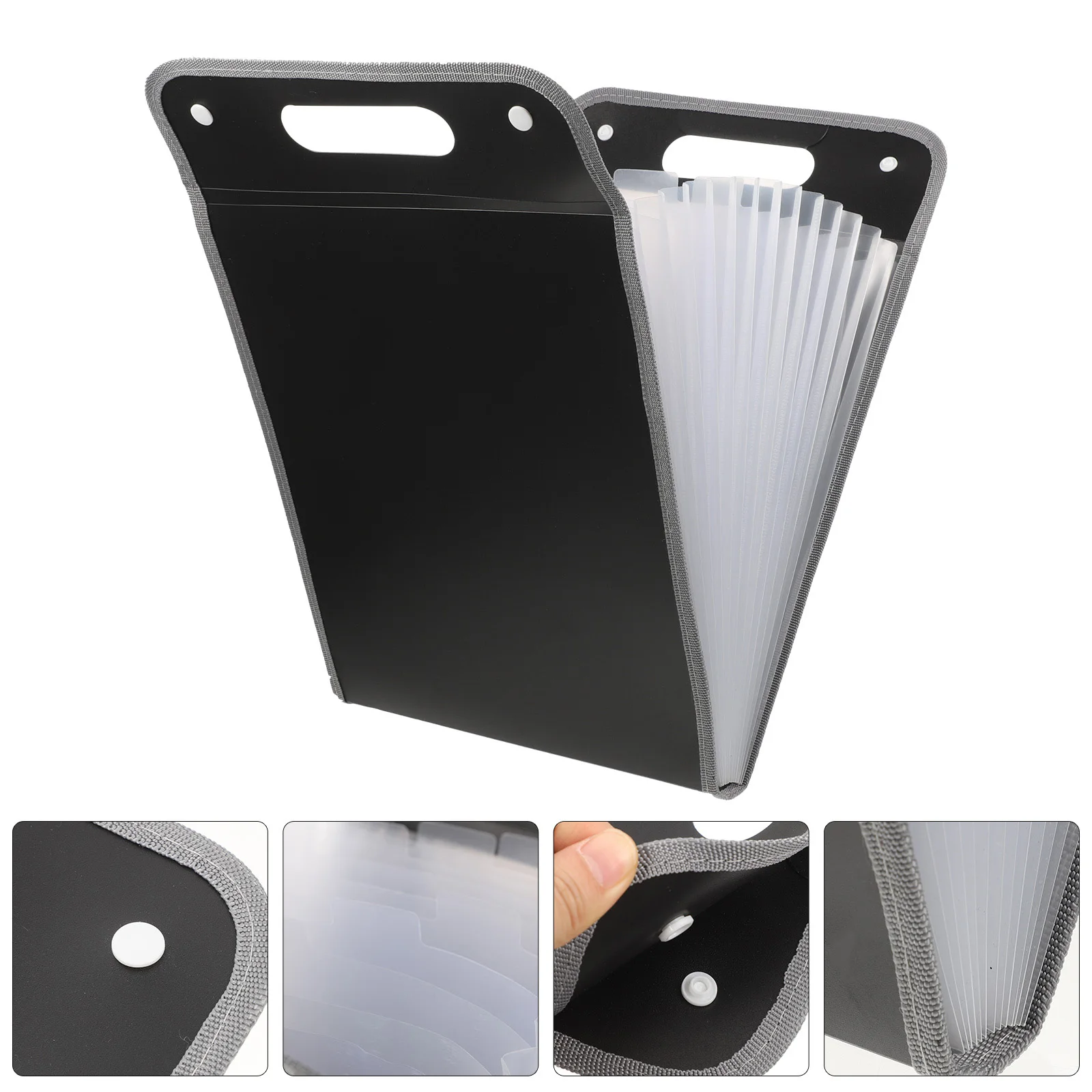 Multi-Layer Organizer Folder Storage Pouch Desktop Document Holder Large Capacity Portable Paper File Bag Office Study Accordion