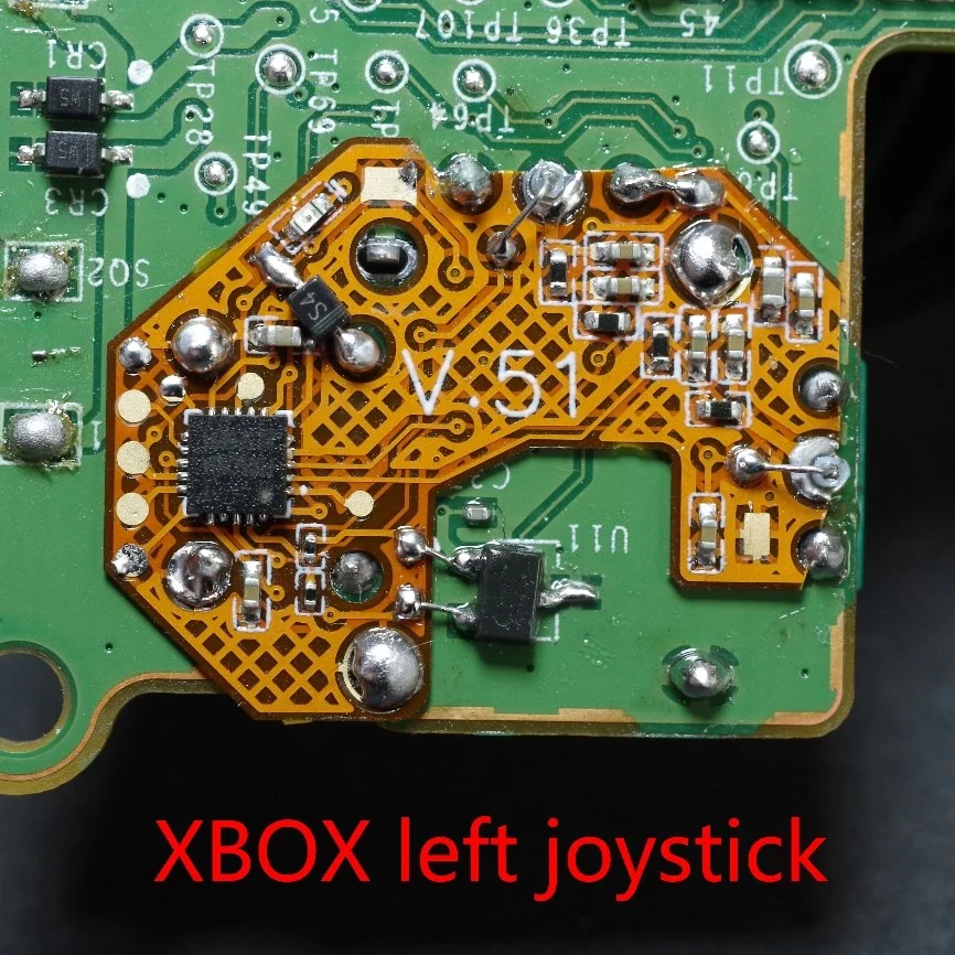 For PS4 PS5 Dualsense edge XBOX Elites2 Hall Effect PCB Calibration Plate Can be calibrated by system after installation