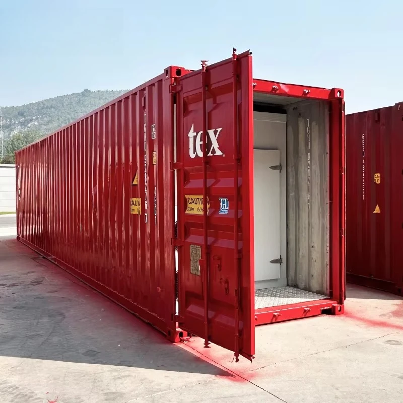 Solar Powered Container Cold Room Freezer Storage Custom Fast Cooling Energy Saving for Food Factory Kitchen Custom