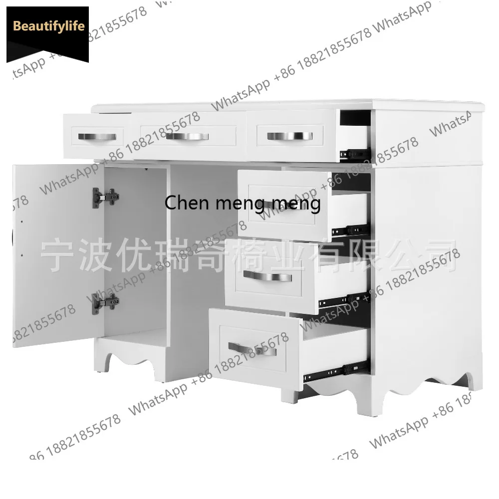 A139 Light luxury manicure table manicure table new simple modern manicure shop workbench white