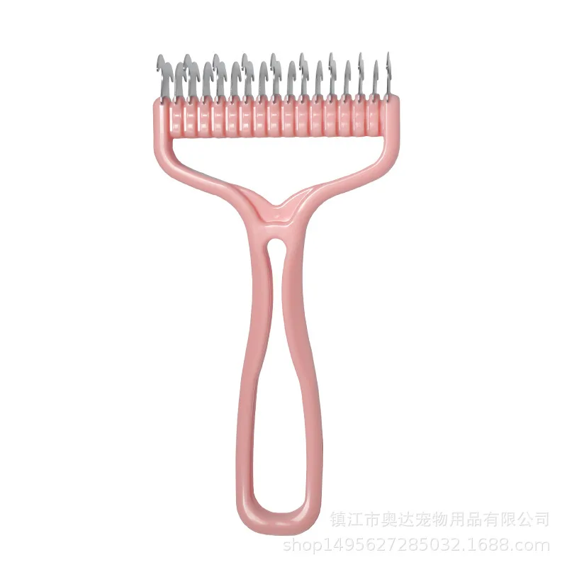 Professional Pet Deshedding Brush Dog Hair Remover Brush Combs Cat Fur Knot Cutter Comb Brushes Pet Shedding and Dematting Tool