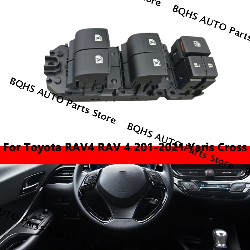 

Электрический главный переключатель окна со стороны водителя, светодиодная подсветка 84040-060 для Toyota RAV4 RAV 4 2019-2021 Yaris Cross