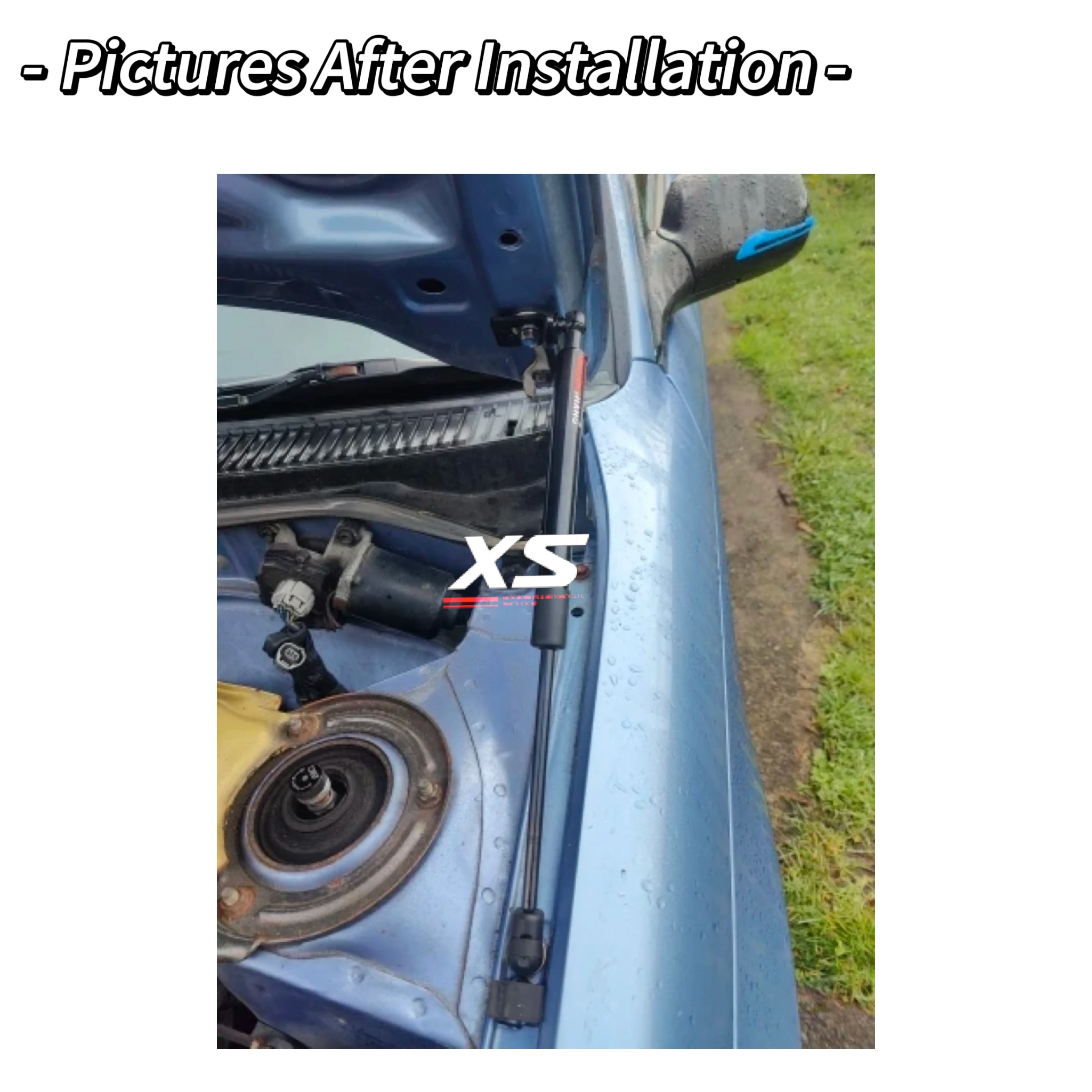 Front Hood Struts For Toyota Corolla E100 AE101 7th 1991-1997 Modify Bonnet Lift Support Shocks Damper Cylinders Piston Rods
