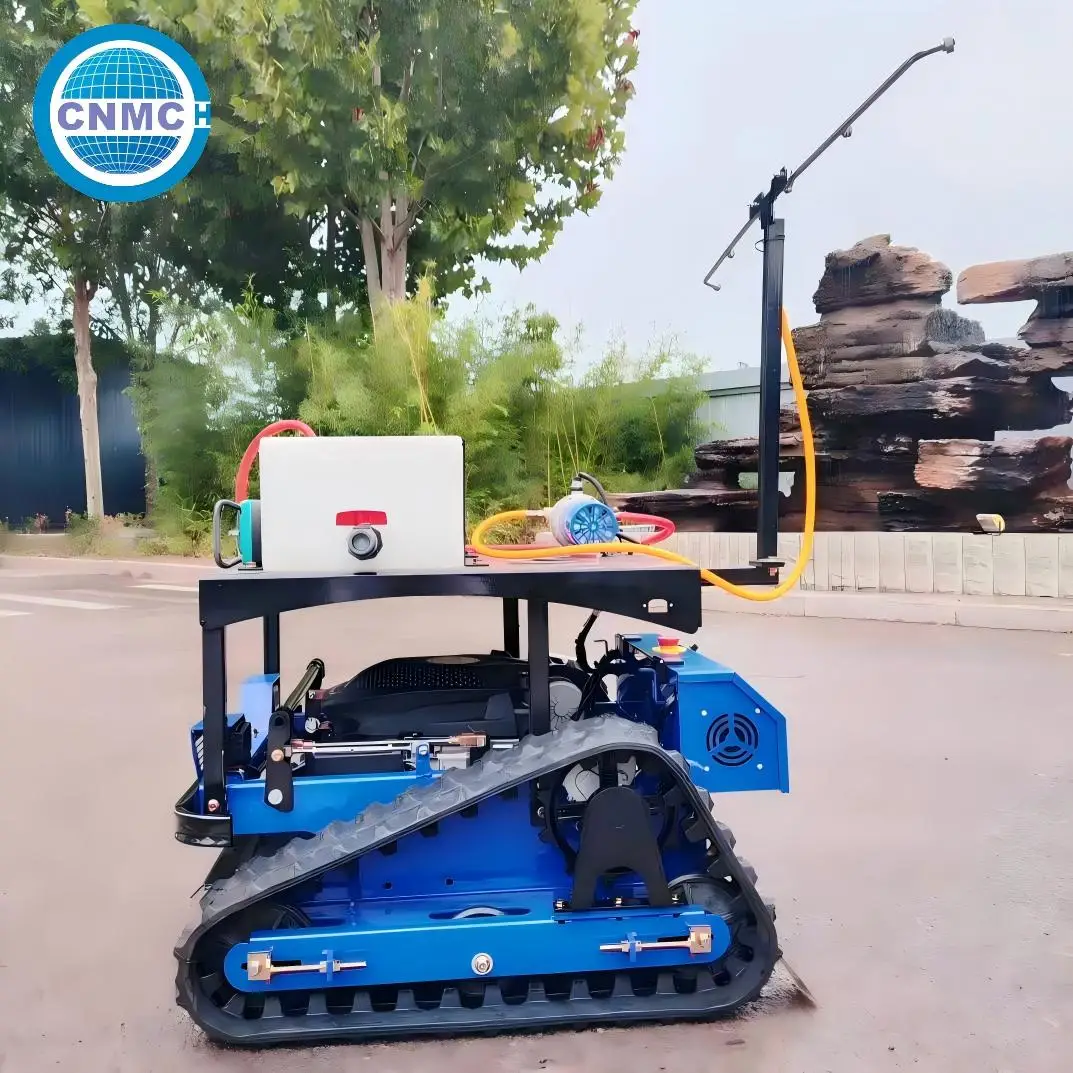 

CNMC Remote Control Lawn Mower Easy to Operate Customized High-performance Household Safety Auto-Stop Blade Nebulizer