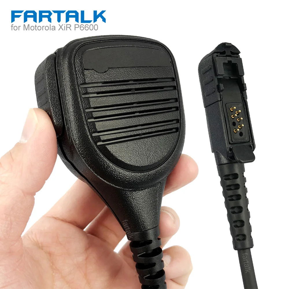 Speaker Mic Micphone for Motorola XiR P6600 P6620 DP2400 MTP3000 MTP3250 DEP550 DP2400 MTP3550 MTP3100 MTP3150 Walkie Talkie