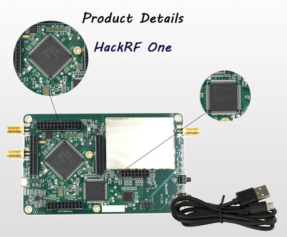 Firmware V1.7.3 HackRF One 1mhz-6ghz Software Defined Radio GPS