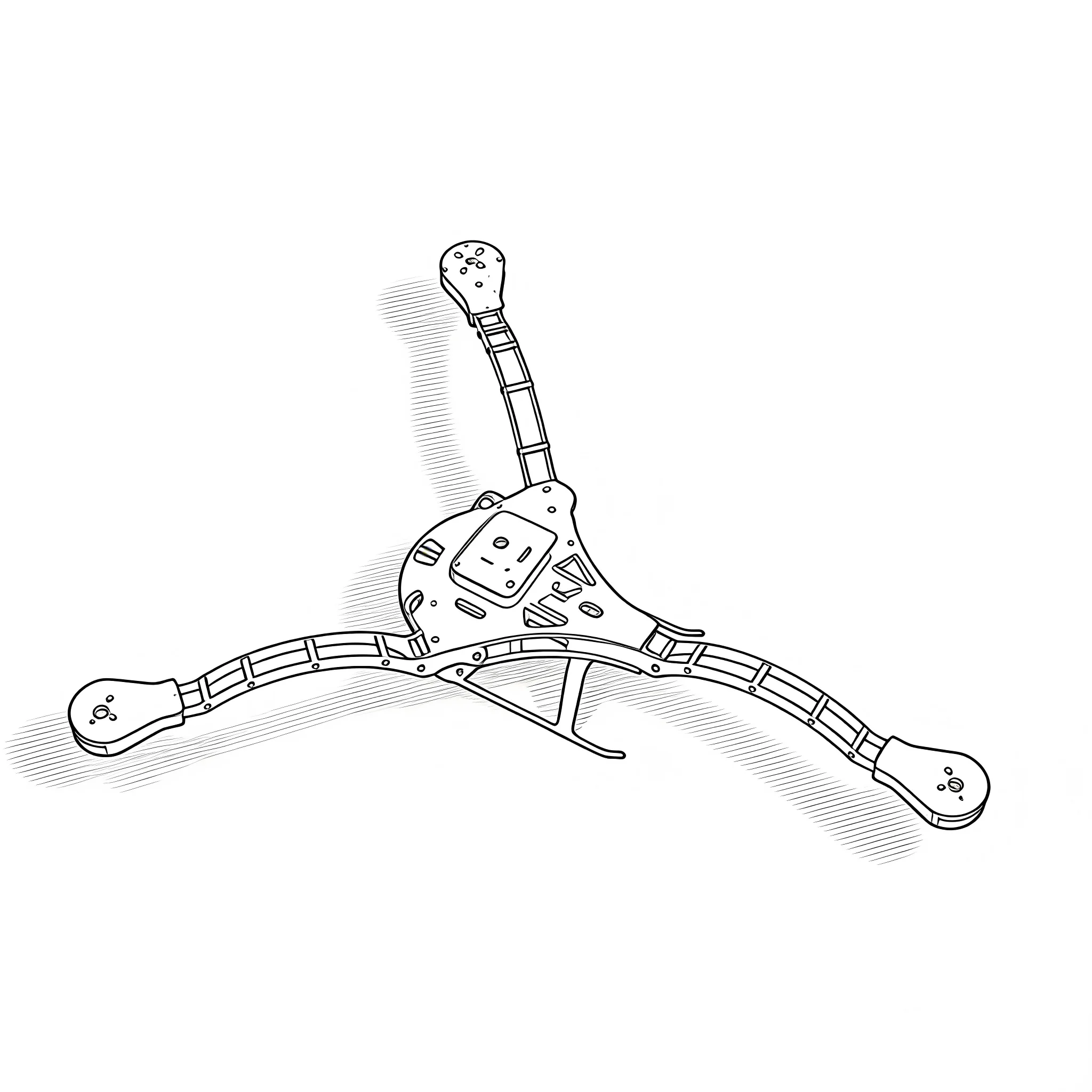 

Angeltoy Y6 carbon fiber three-axis frame f450 crossing three-axis frame three-axis drone frame