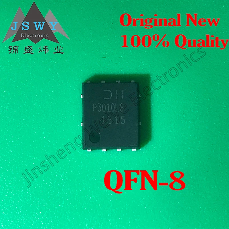 

(10/50 pcs) DMP3010LPS-13 QFN-8 DMP3010LPS P3010LS P Channels/30V14.5A/New Original Stock Electronic