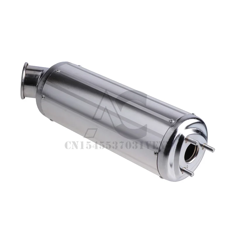 كاتم صوت ماسورة عادم الدراجة النارية على الطرق الوعرة قسم ذيل المدخنة مناسب لأجزاء ATV الصينية الكبيرة من سبائك الألومنيوم