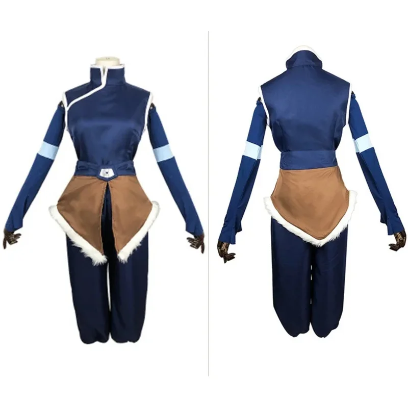 

Anime Cosplay Set Korra Costume Unisex Suit Halloween Carnival Costumes