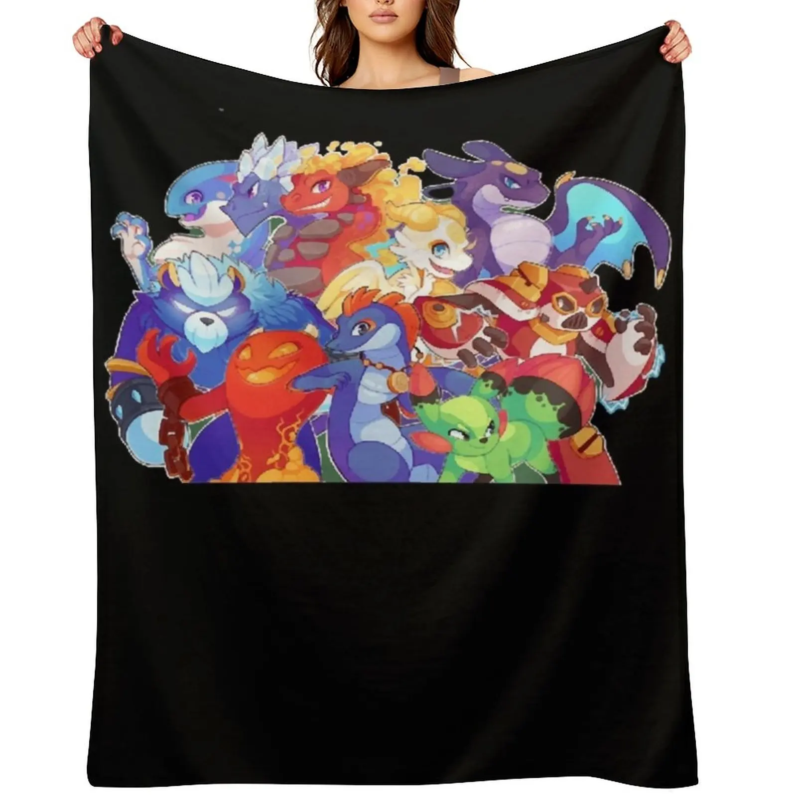 

Prodigy Math Game Throw Blanket blankets ands Hairys Furry Weighted Blankets