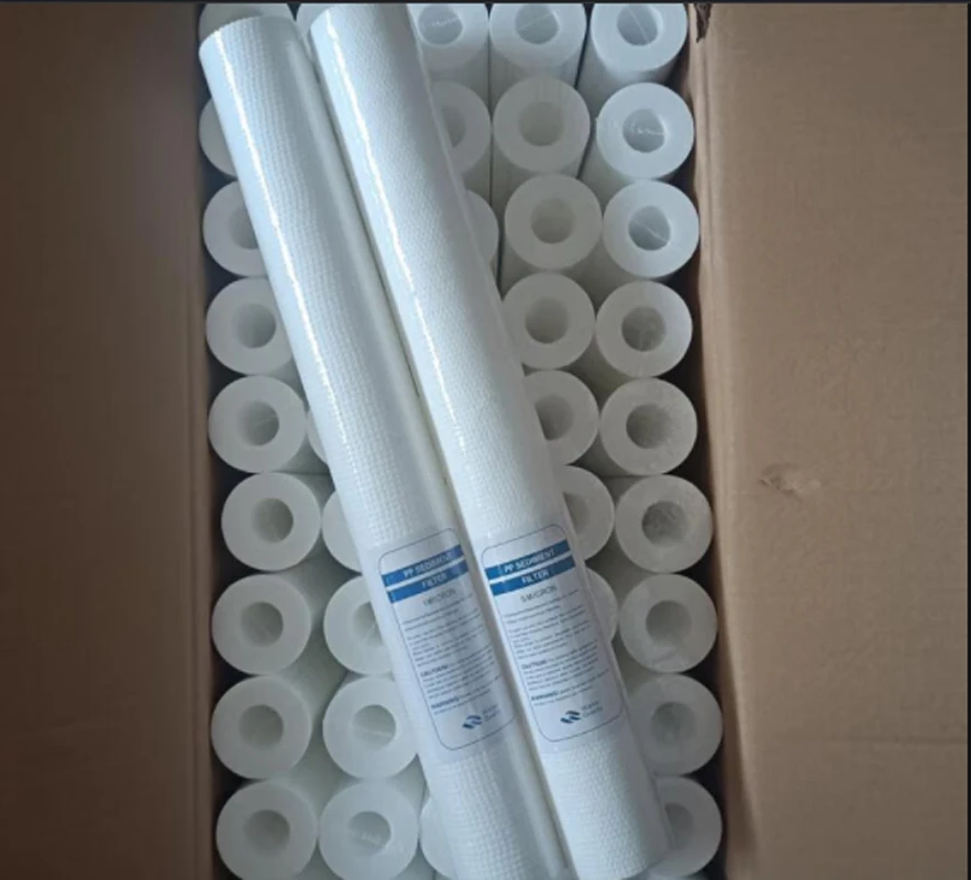 20" Standard-Filterkartusche PP (1 Mikron)/PPF-Wasserfilterkerze/PP-Wasserfilterersatz/Polypropylen-Filterkartusche