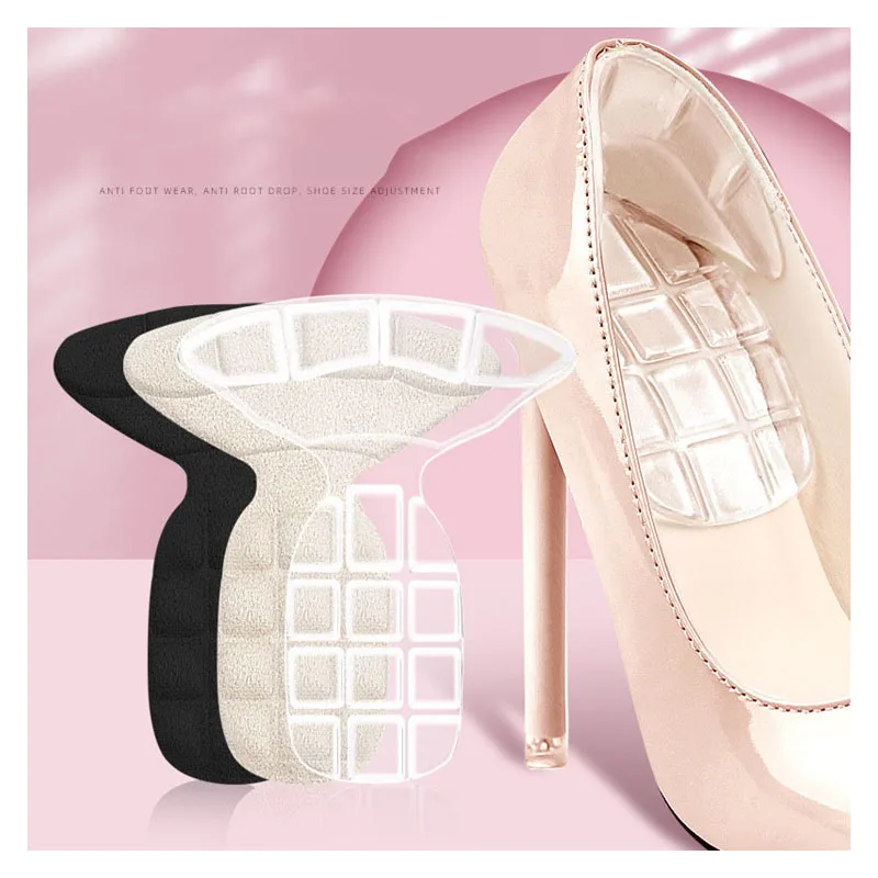 NEW Silicone Heel Protector Cushion GEL Heel Stickers Inserts Grip Women Anti Pain Heel Pads for Shoes Prevent Heel Slip Blister