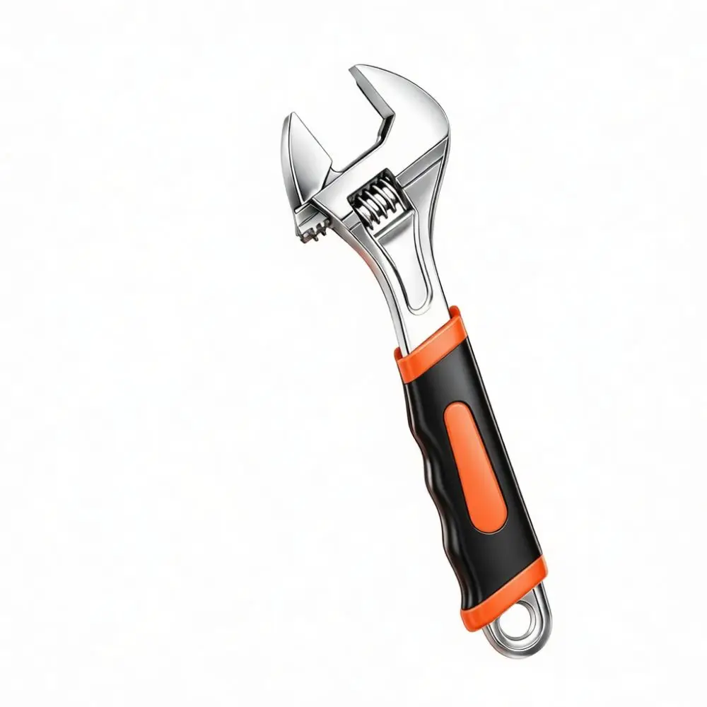 Precision Adjustable Wrench Industrial Grade Spanner Wide Opening Manual Tool For Hardware Mechanical Repair Shop