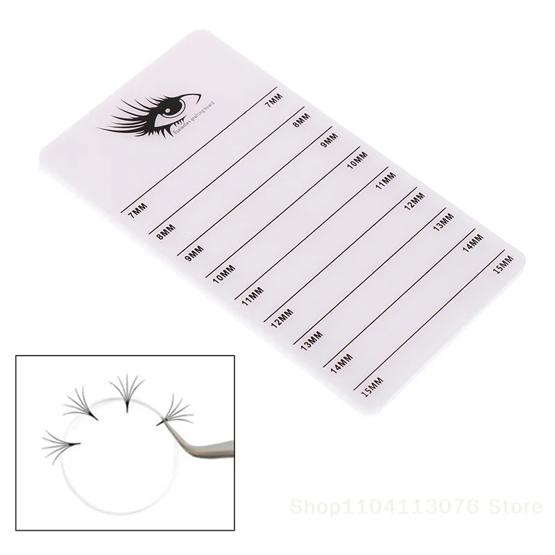 

Acrylic Adhesive Eyelash Pad Extension False Eyelash Hand Strap Pallet Holder Fake eyelash Tool Accessories