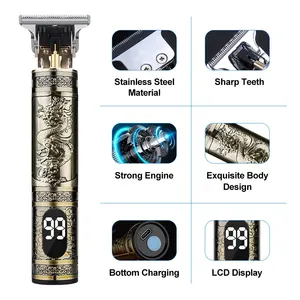 T9 Haarschneidemaschine Brabear Körperreparatur Körperhaarschneider Corteiz Elektrische Maschine Macha Schnitt Haar 0mm Friseur Friseur 6 Hauptverkäufe für Männer Körpertaleller - №5