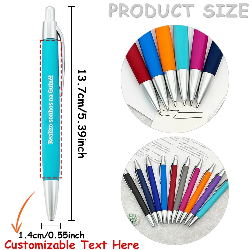 30/50pcs Customizable Ballpoint Pens for Wedding Engagement Party Favors Corporate Business Offices Schools and Corporate Gifts